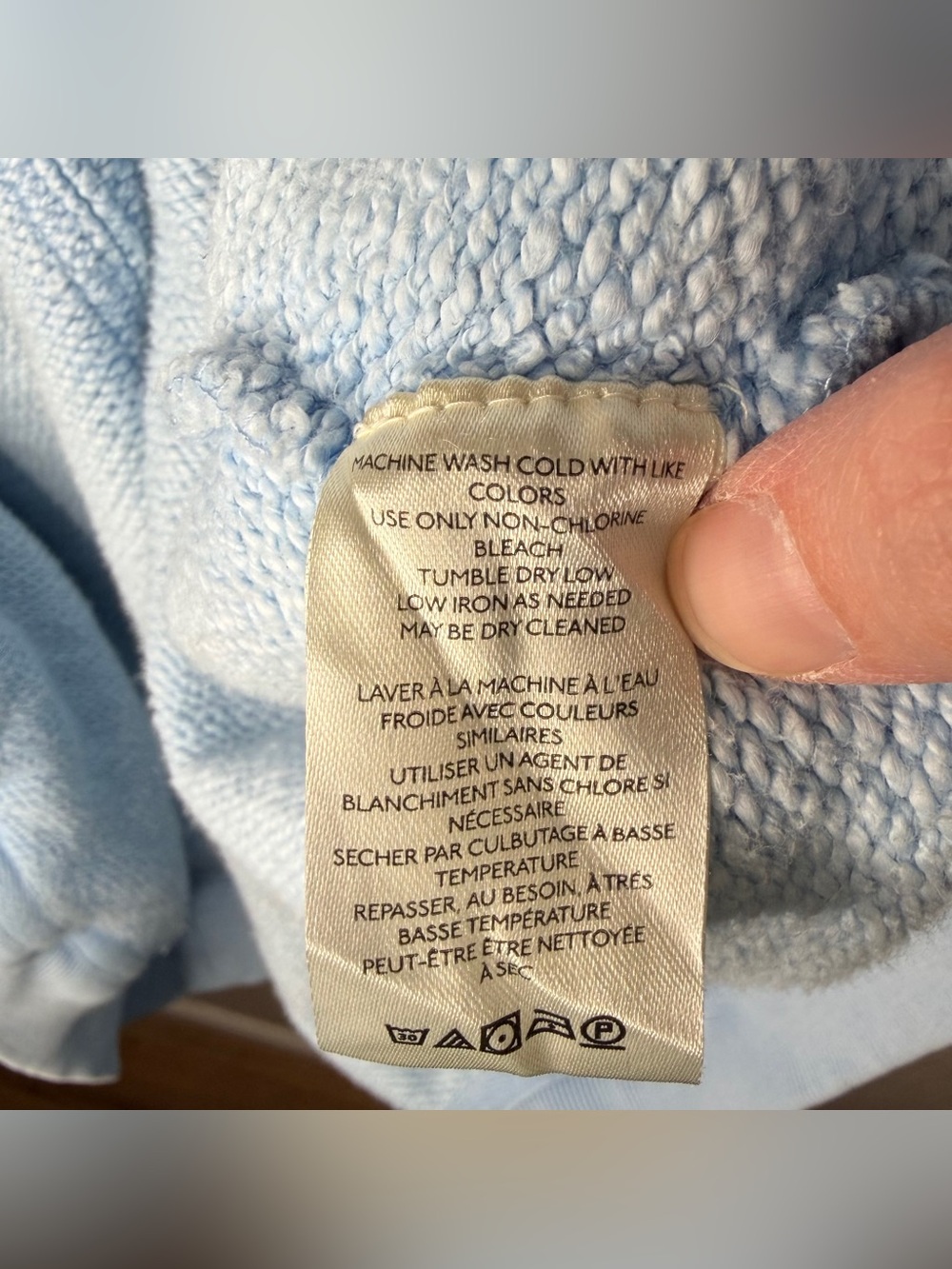 We The Free Forever Yours Cardi Size Small in Baby Blue Eyes Cardigan Hooded - Picture 7 of 8
